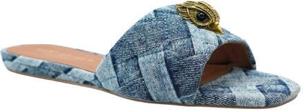 Kurt Geiger Kensington slipper denim