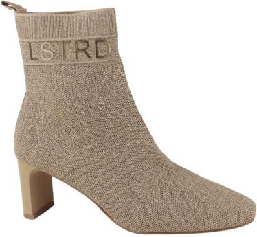 La strada 2101725-6043 gold dames enkellaarzen gekleed