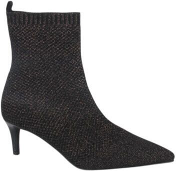 La strada 2111724-4545 bronze gold knitted dames enkellaarzen gekleed