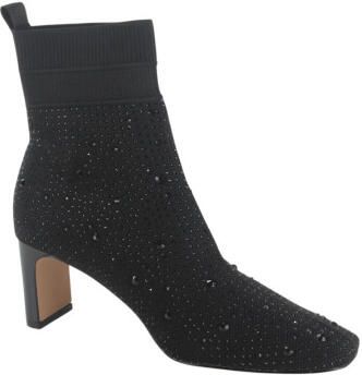 La strada 2151725-4501 black dames enkellaarzen gekleed