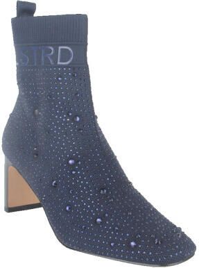 La strada 2151725-4560 navy blue dames enkellaarzen gekleed