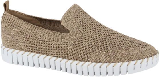 La strada 24039-4543 gold silver dames instappers sportief