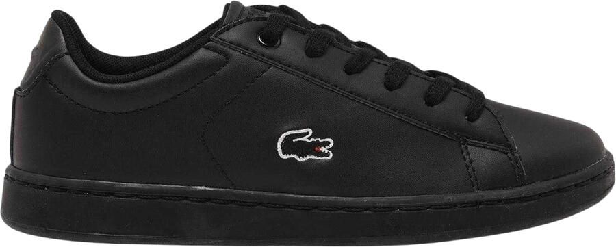 Lacoste Carnaby Evo BL Ortholite platte sportschoenen voor kinderen (Zwart)