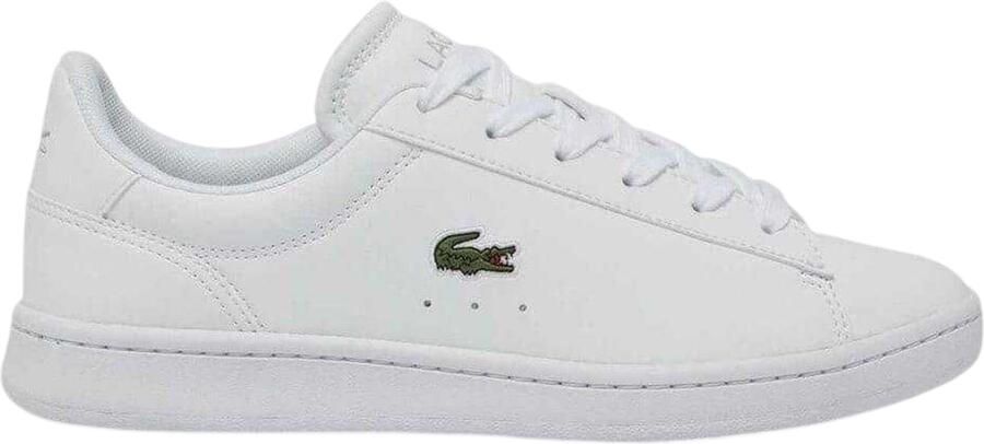 Lacoste Carnaby Pro leren sportschoenen voor kinderen (Wit)