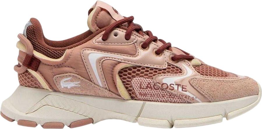 Lacoste Dames L003 Neo Multi Textured Sneakers (Roze)
