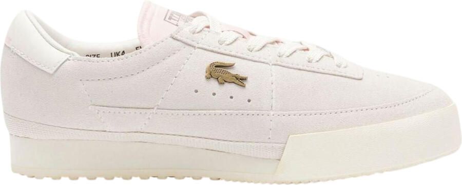 Lacoste Dames L003 Neo Suede Chunky Sole Sneakers (Off White)