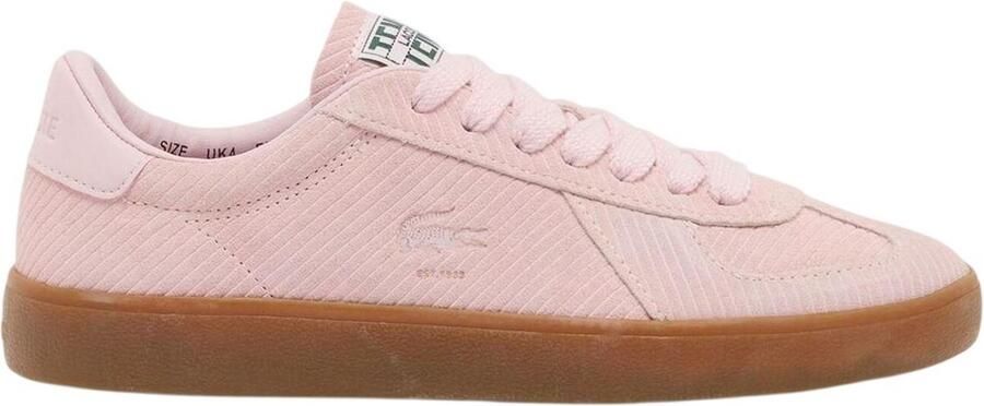 Lacoste Dames Pro Logo Leren Ballerina's (Roze)