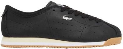 Lacoste Heren Club Leather Lage Sportschoenen (Zwart)