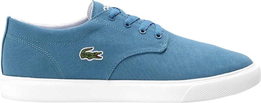 Lacoste Heren-sneakers van canvas met antislipzool (Licht Wit)