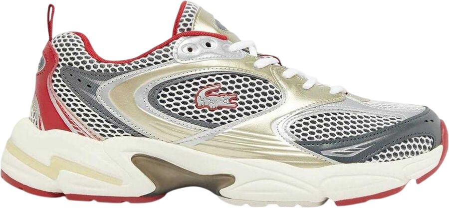Lacoste Heren Storm 96 2K Sneakers (Rood)