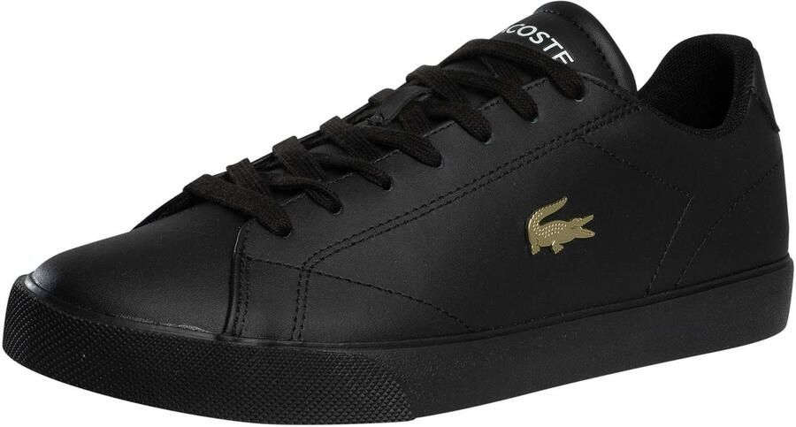 Lacoste Lerond Set 225 2 CMA Leren Sneakers Zwart
