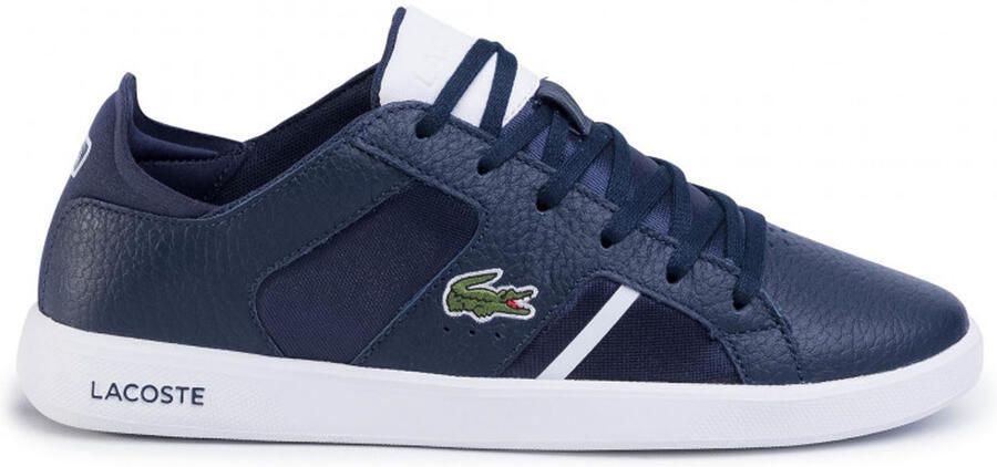 Lacoste Novas 120 1 SMA Heren Marine Blauw Sportschoenen