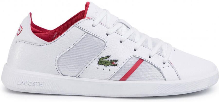 Lacoste Novas 120 1 SMA Heren Wit Trainers