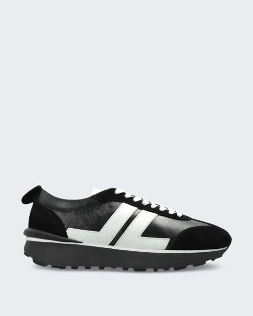 Lanvin Heren bumpr sneaker van used leer in -wit