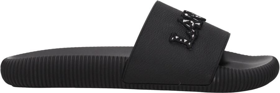 Lanvin Zwarte Katoenen Slippers