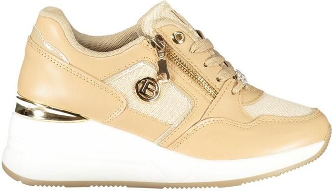 Laura Biagiotti Beige Polyester Dames Sneaker