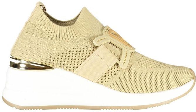 Laura Biagiotti Beige Polyurethaan Dames Sneakers
