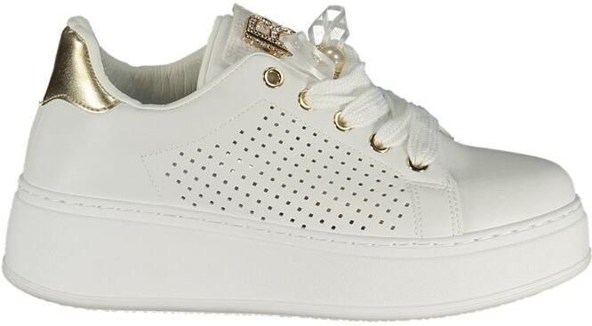 Laura Biagiotti Bianco Polyurethaan Dames Sneaker