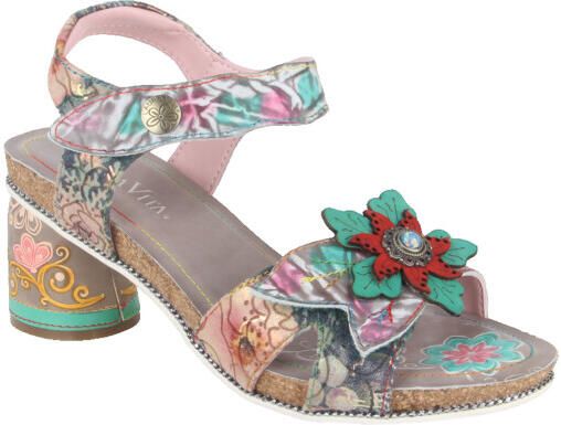 Laura vita Framboiseo 33 gris dames sandalen gekleed