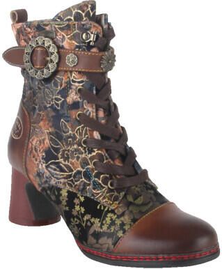 Laura vita Incao 10 marron dames veterboots gekleed