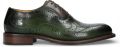 Laura vita Lorenzo Conti Heren Khaki Groene Leren Brogue Oxford Nette Schoenen Ayan-01 - Groen