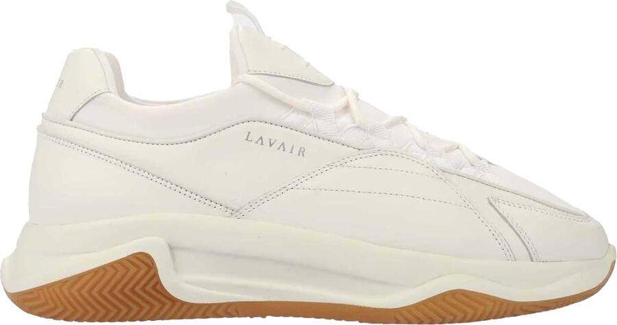 Lavair Heren Creator Premium Leren Trainers (Wit)