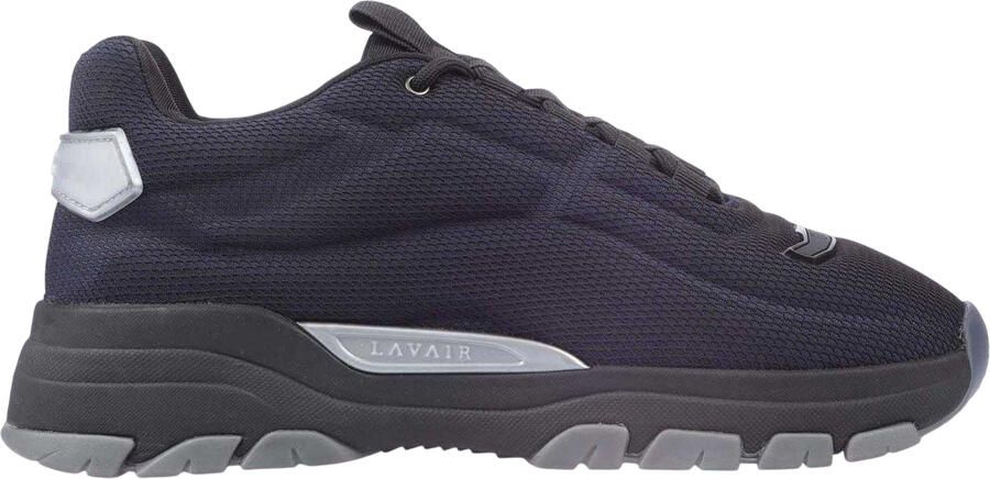 Lavair Heren Exo Chunky Sole Sneakers (Marineblauw)