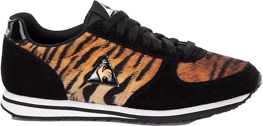 Le Coq Sportif Bolivar Tiger Dames Zwart Bruin Trainers