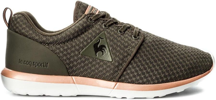 Le Coq Sportif Dynacomf Feminine Mesh Dames Donkergroen Trainers