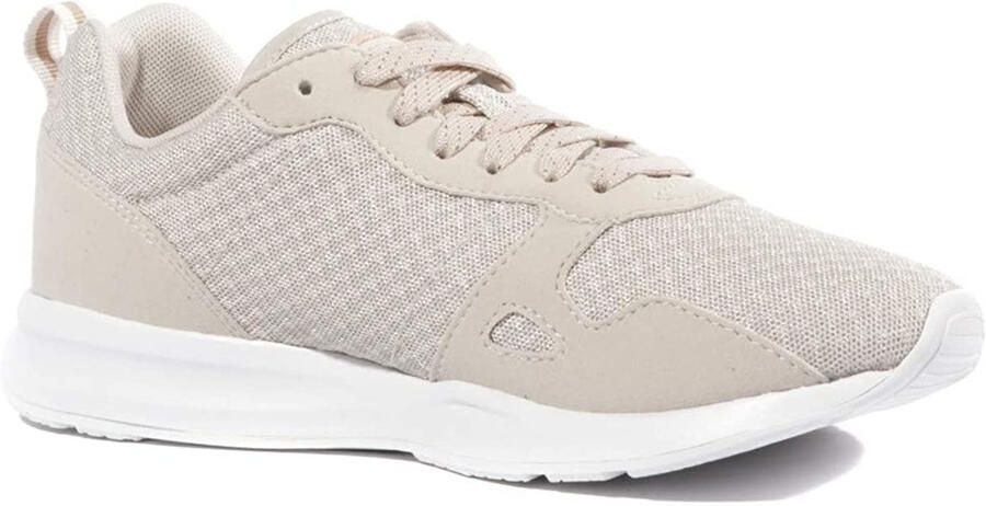 Le Coq Sportif LCS R600 Feminine Mesh Dames Beige Trainers