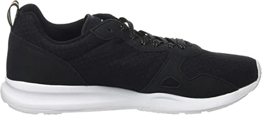 Le Coq Sportif LCS R600 Feminine Mesh Vrouwentrainers Zwart