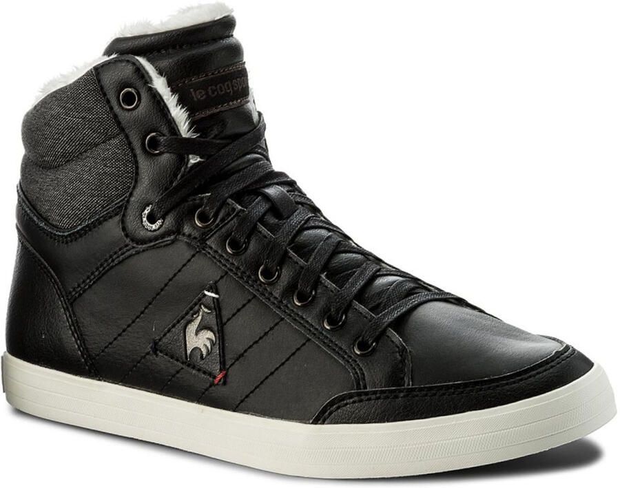Le Coq Sportif Portalet Mid Craft Heren Zwarte Trainers