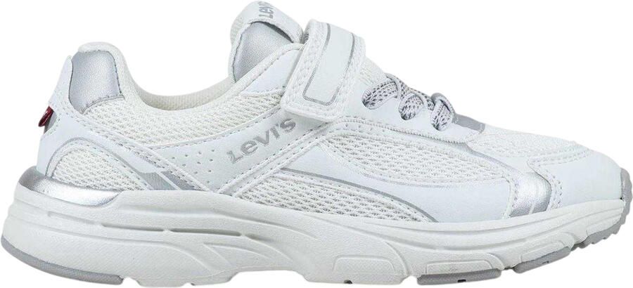 Levi's Levis Curtis-sportschoenen voor kinderen (Wit zilver)