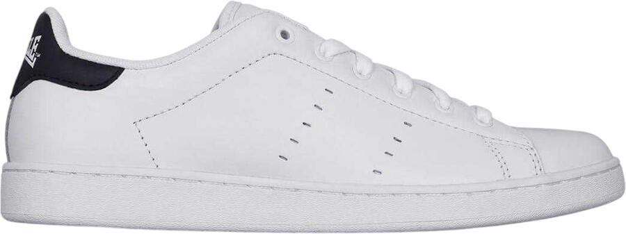 Lonsdale Heren Leyton Leren Sneakers (Wit Marineblauw)
