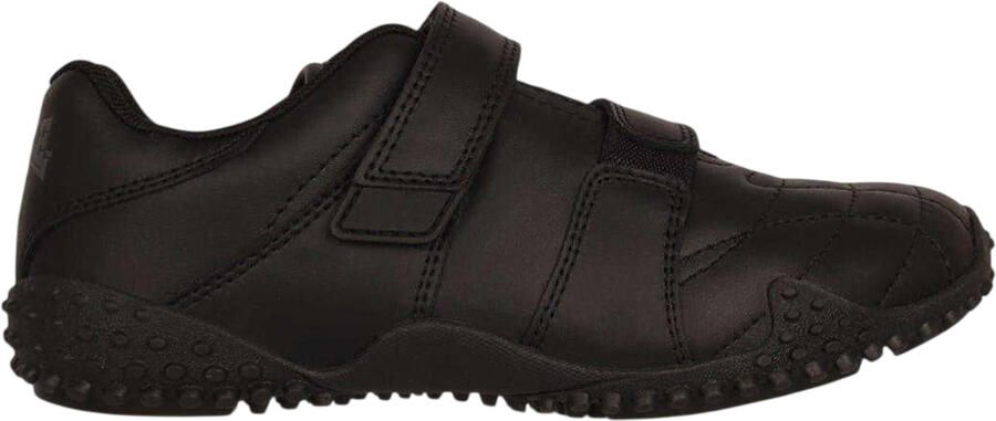 Lonsdale Kinderen Fulham Leren Sneakers (Zwart)