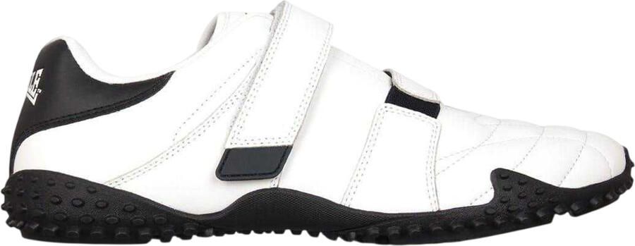 Lonsdale Leren sportschoenen voor heren van Fulham (Wit Marine)