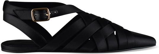 Loro Piana Silene ballerina's Zwart