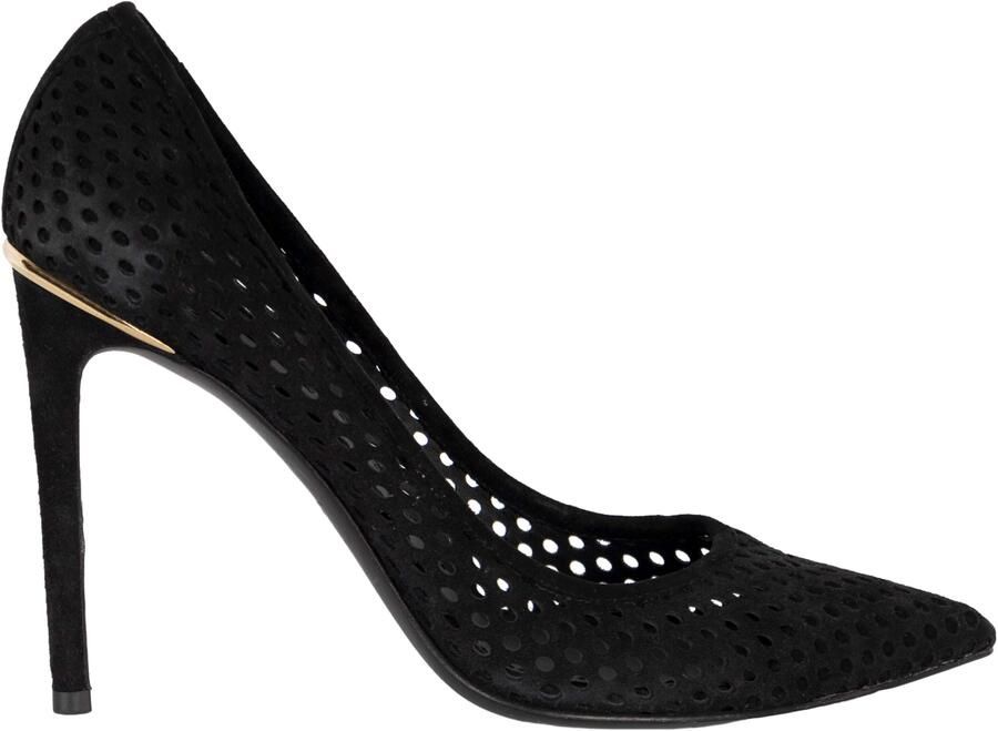 Louis Vuitton Pre-owned Louis Vuitton Geperforeerde Suède Eyeline Pumps '10s