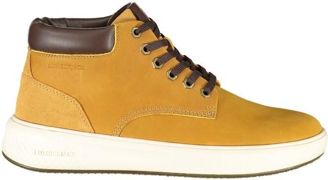 Lumberjack Gele Polyurethaan Heren Sneaker