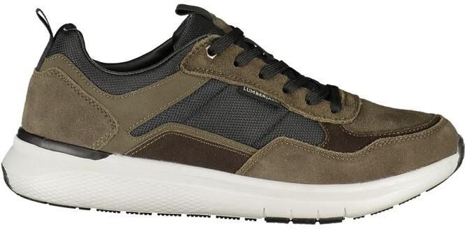 Lumberjack Groene polyurethaan herensneaker