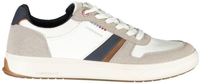 Lumberjack Witte Polyurethaan Sneakers voor Mannen