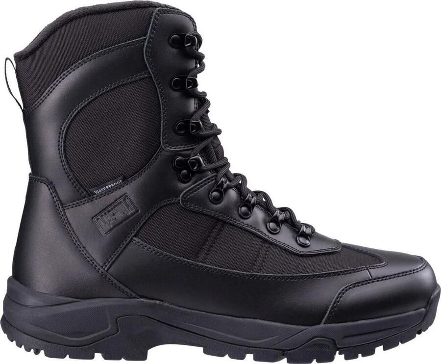 Magnum Heren Militair Leren Gevechtslaarzen (Zwart)
