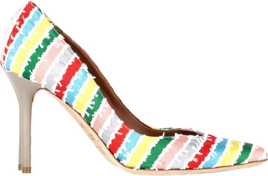 Malone Souliers Pre-owned Malone Souliers Brenda Pumps in Multicolor Canvas