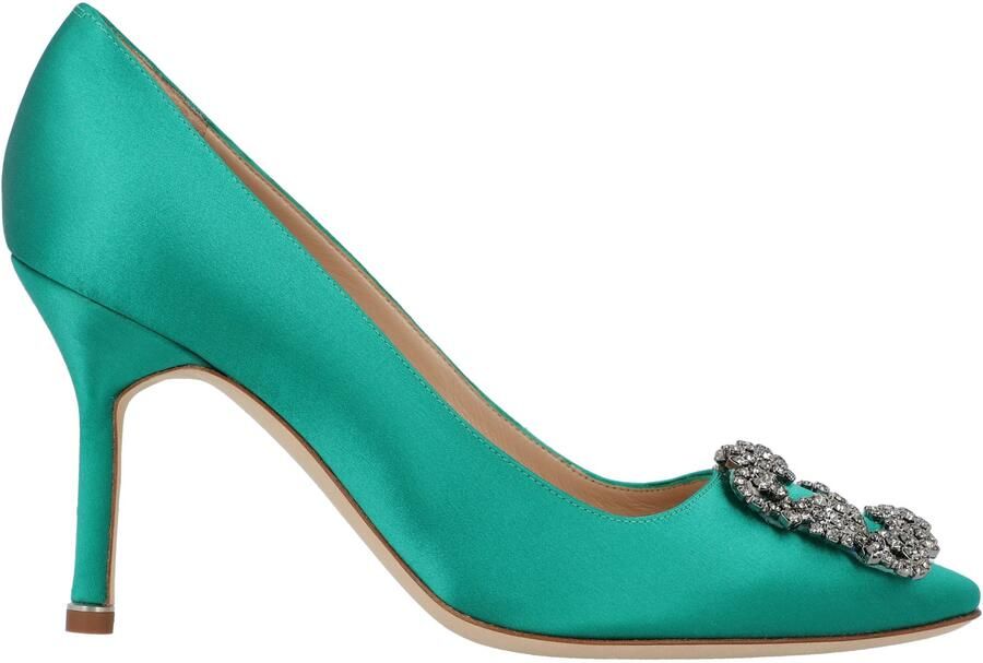 Manolo Blahnik Hangisi 090 Pumps Groen