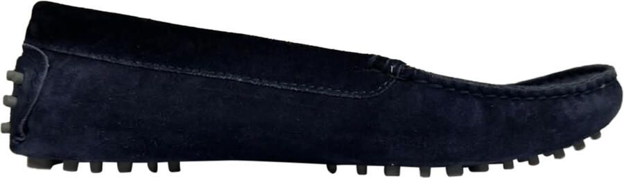 Manolo Blahnik Pre-owned Manolo Blahnik Loafers in marineblauw suede