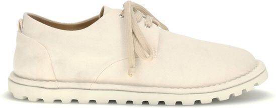 Marsèll Marsell Witte Katoenen Oxfords en Derbies