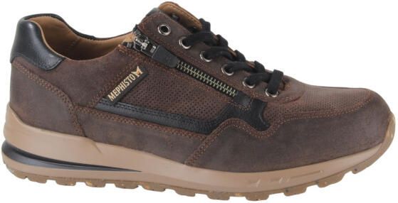 Mephisto Bradley old velours 1170h nevada 1500 walnut heren sneakers 40 (6 5)