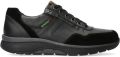 Mephisto Sano amory heren rollende wandelsneaker - Zwart