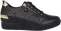 Mephisto Trudie dames sneaker - Zwart