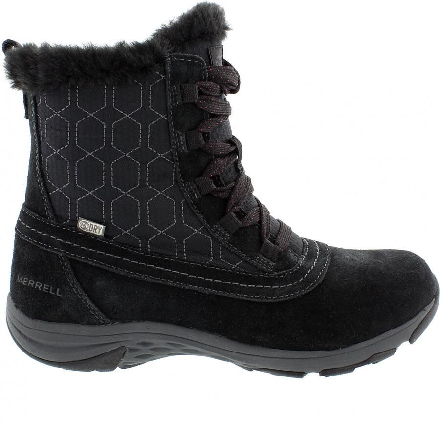 Merrell Ryeland Mid Polar Waterdichte Damesschoenen Zwart